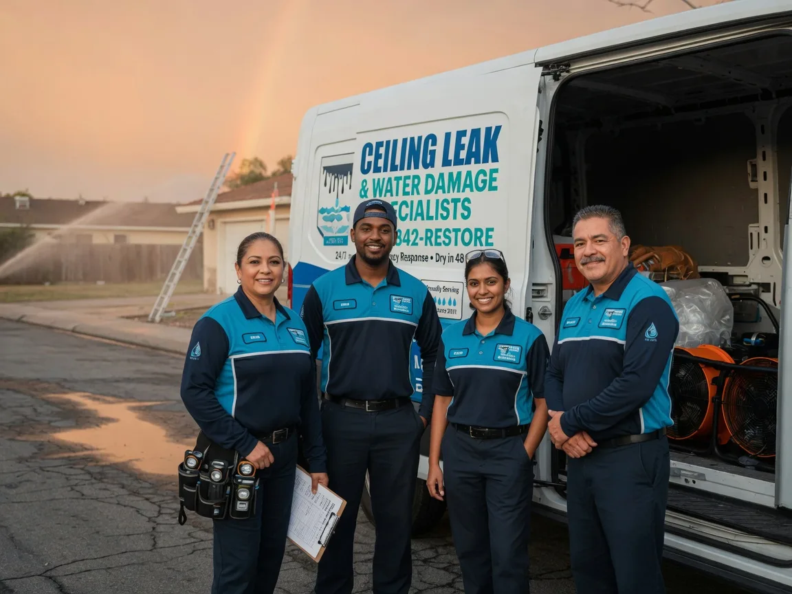 Ceiling Leak Cleanup company in Tremont, PA