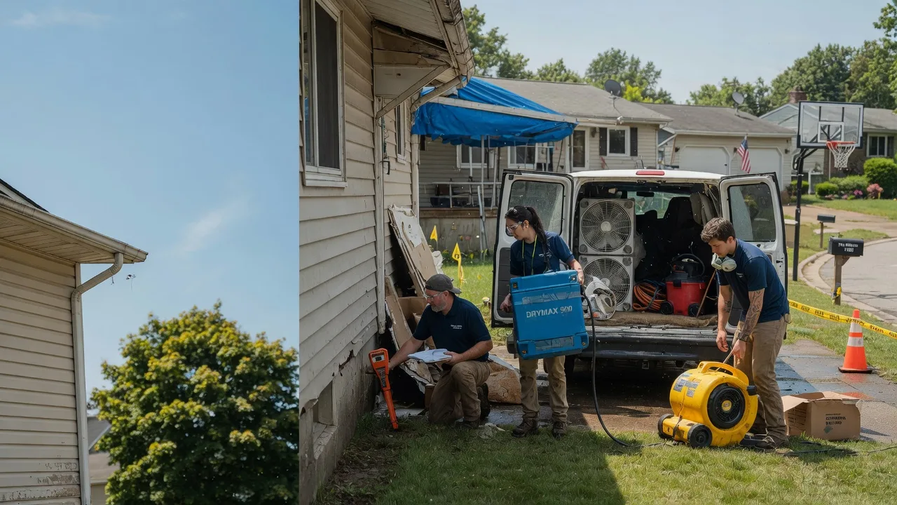 Ceiling Leak Cleanup in Tremont, PA near me